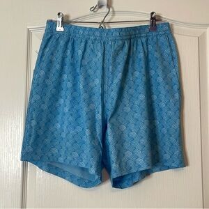 Southern Tide Rip Channel Monterrey 6” Performance Shorts Boat Blue Medium